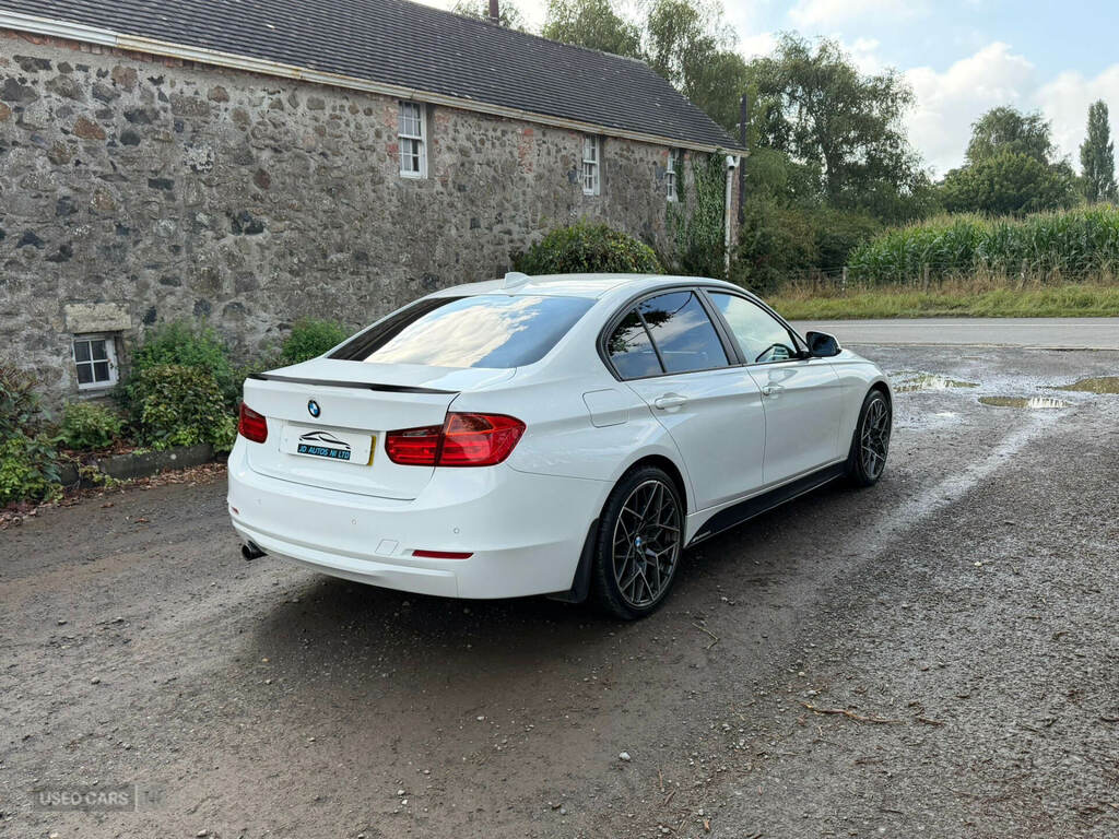 BMW 3 Series 318D Se SD13XZK White #4