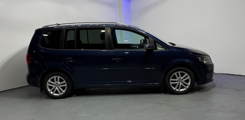 Volkswagen Touran Se Tdi Bluemotion Technology Blue #4