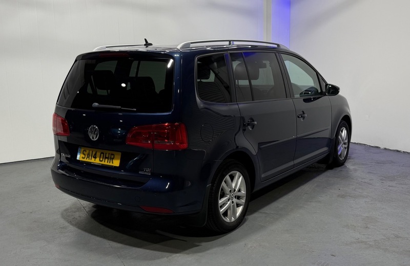 Volkswagen Touran Se Tdi Bluemotion Technology Blue #6