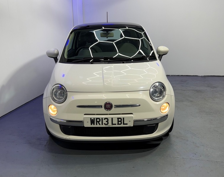 Fiat 500 Lounge White #2