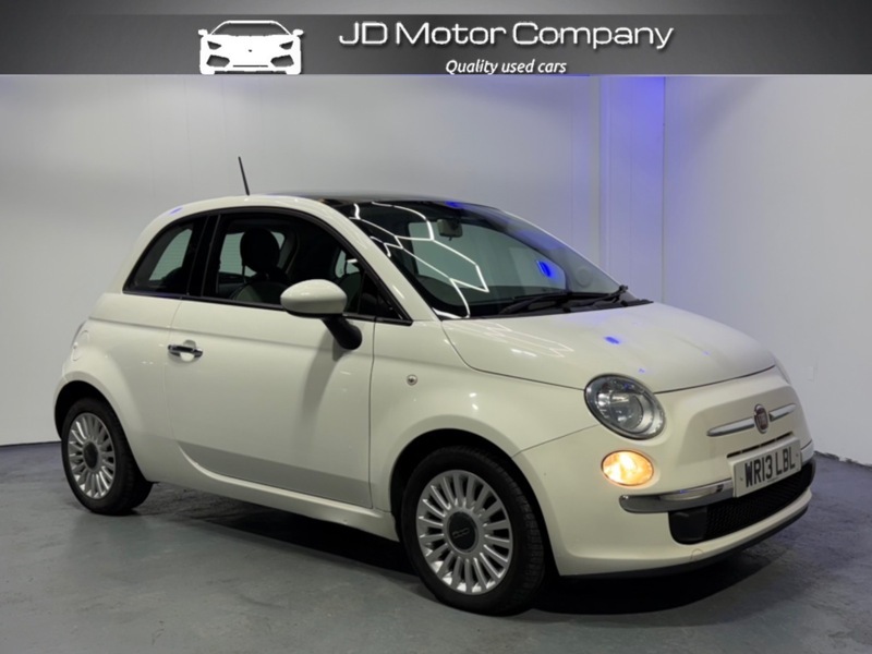 Fiat 500 Lounge White