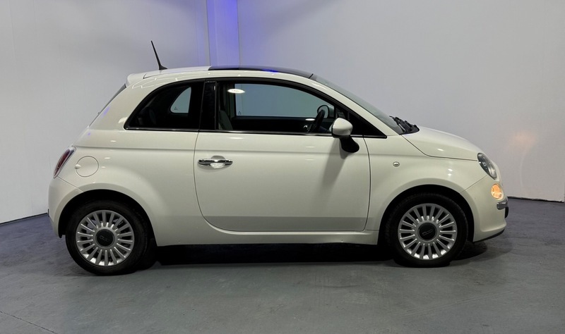 Fiat 500 Lounge White #5