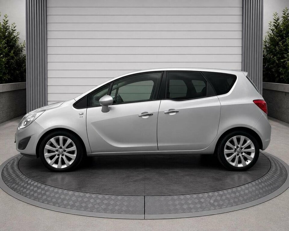 Vauxhall Meriva 1.7 Cdti Se Euro 5 VO12EVH Silver #3