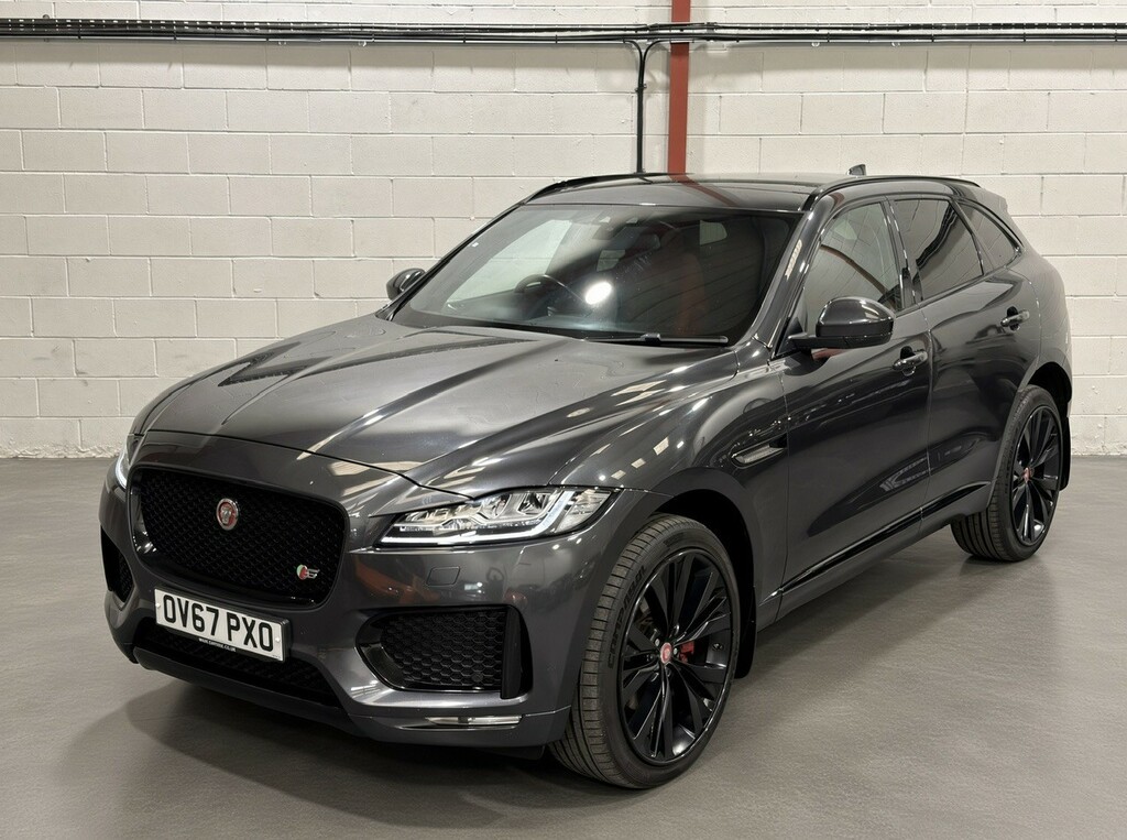 Jaguar F-Pace 3.0 D300 V6 S 2017 Grey #2