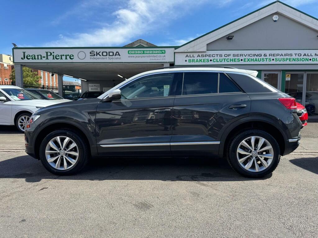 Volkswagen T-Roc 1.5 Tsi Evo Design Dsg Euro 6 Ss ET68HUA Grey #5