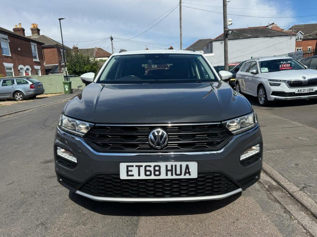 Volkswagen T-Roc 1.5 Tsi Evo Design Dsg Euro 6 Ss ET68HUA Grey #2