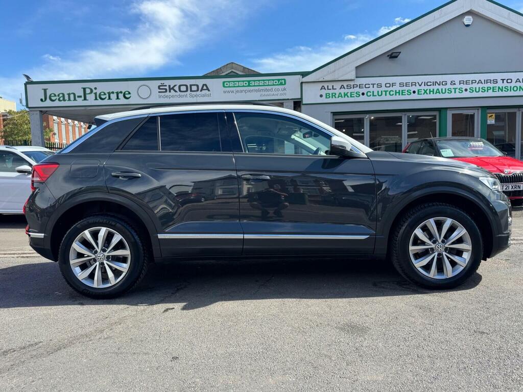 Volkswagen T-Roc 1.5 Tsi Evo Design Dsg Euro 6 Ss ET68HUA Grey #6