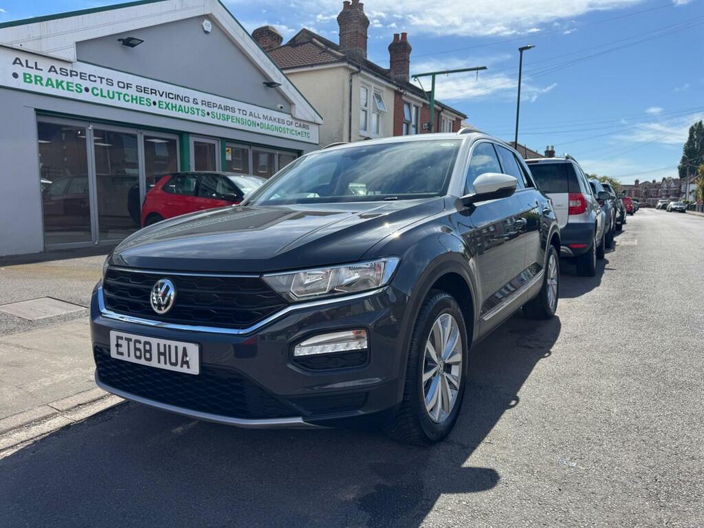 Volkswagen T-Roc 1.5 Tsi Evo Design Dsg Euro 6 Ss ET68HUA Grey #3