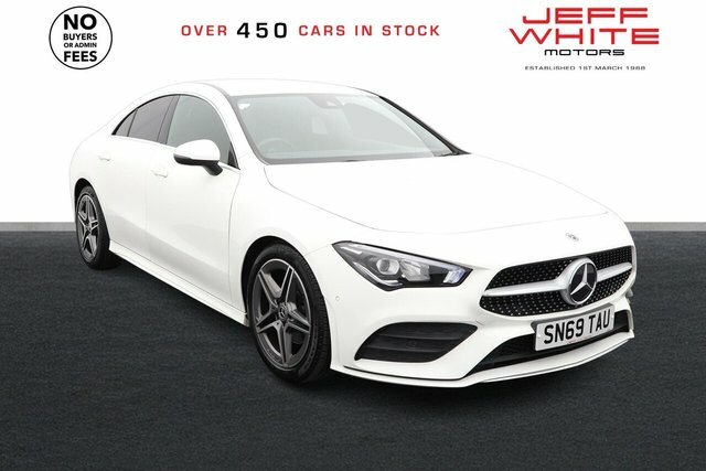 Mercedes-Benz CLA Class Cla180 Amg Line Coupe White