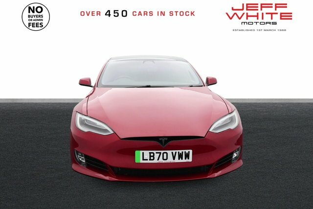 Tesla Model S Motor Long Range Plus Red #4