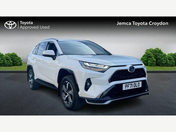 Toyota Rav 4 Rav4 Design Plug-in White
