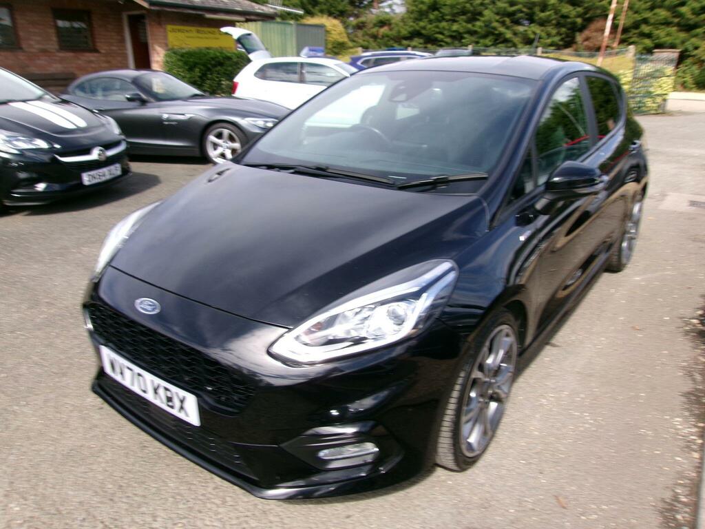 Ford Fiesta 1.0T Ecoboost St-line X Edition Euro 6 Ss Black #3