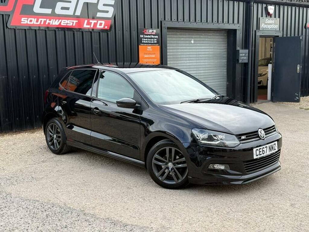 Volkswagen Polo 1.2 Tsi R-line Euro 6 Ss CE67NMZ Black #6