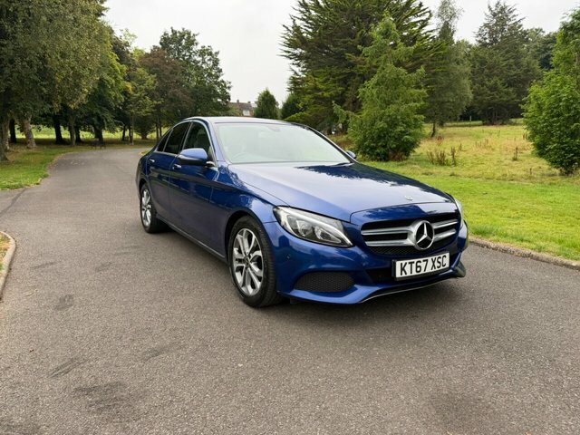 Mercedes-Benz C Class 2.0 C200 Sport Saloon G-tronic Euro 6 Blue #5