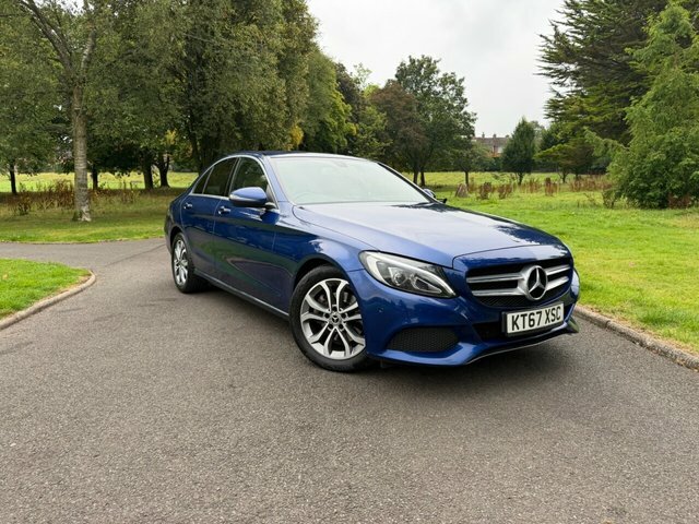 Mercedes-Benz C Class 2.0 C200 Sport Saloon G-tronic Euro 6 Blue