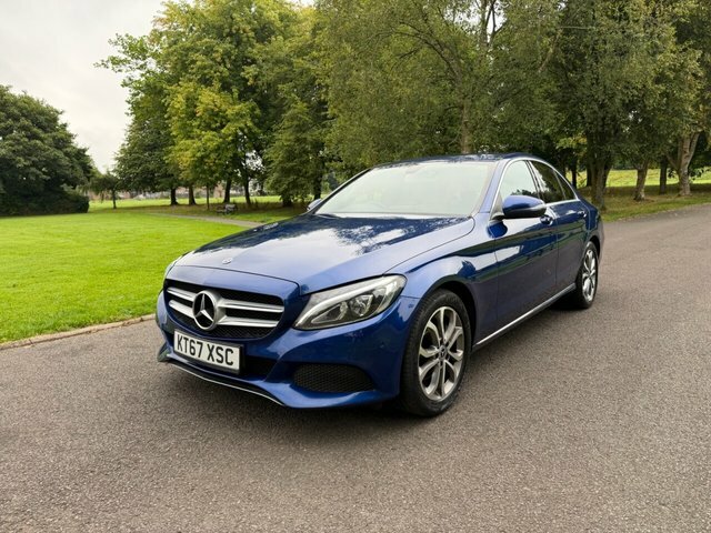 Mercedes-Benz C Class 2.0 C200 Sport Saloon G-tronic Euro 6 Blue #6