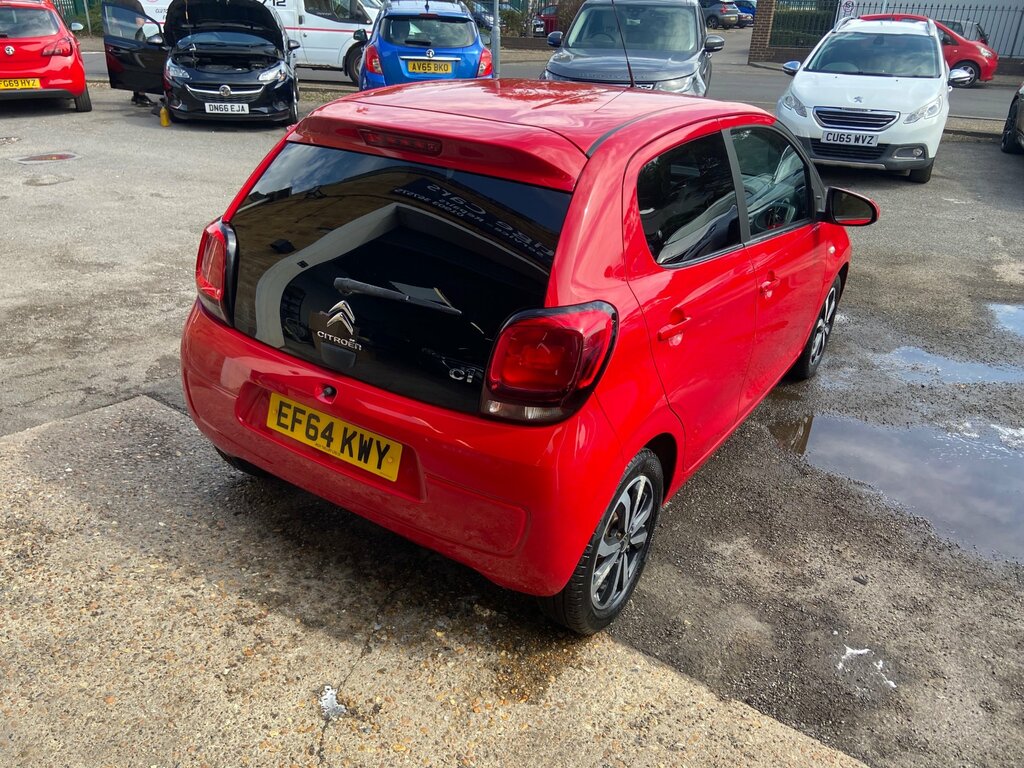 Citroen C1 1.2 Puretech Flair Hatchback Eur Red #4