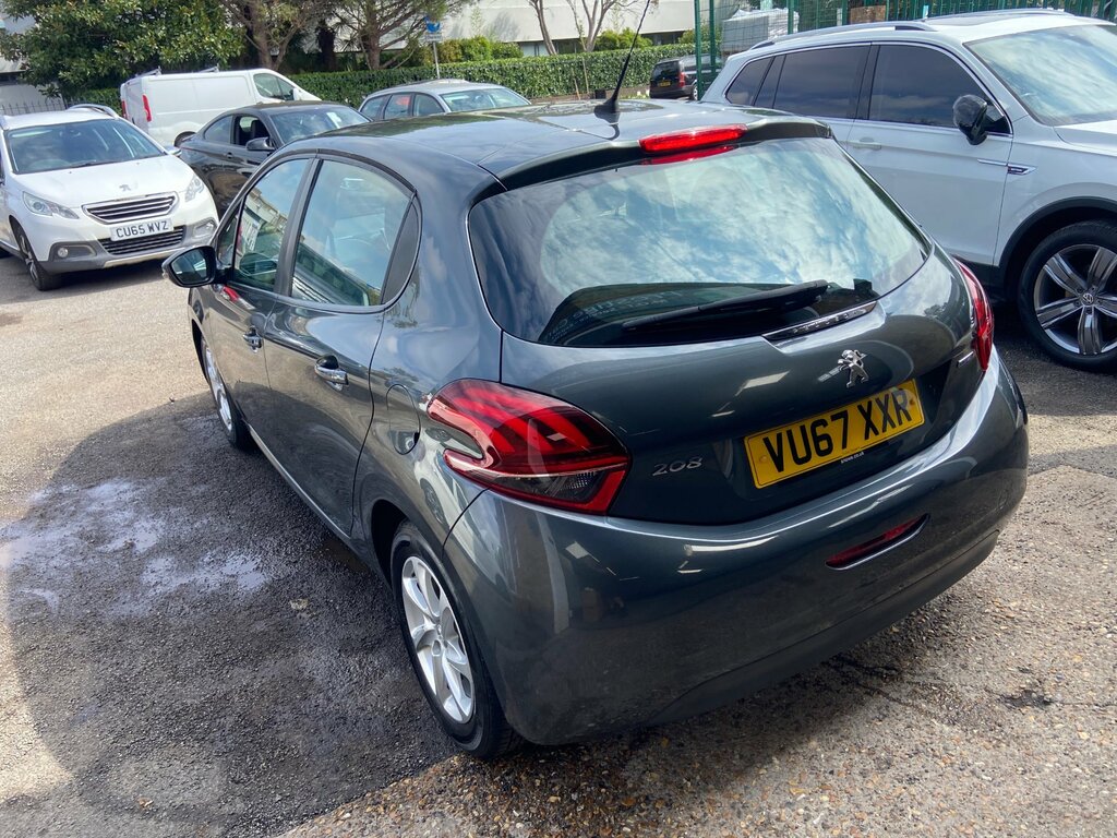 Peugeot 208 1.2 Puretech Active Hatchback Eu Grey #5