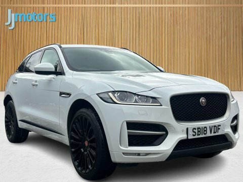 Jaguar F-Pace 2.0 D180 R-sport SB18VDF White #2