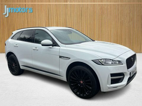 Jaguar F-Pace 2.0 D180 R-sport SB18VDF White #4