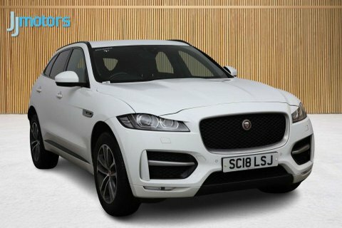 Jaguar F-Pace 2.0 D180 R-sport White #4