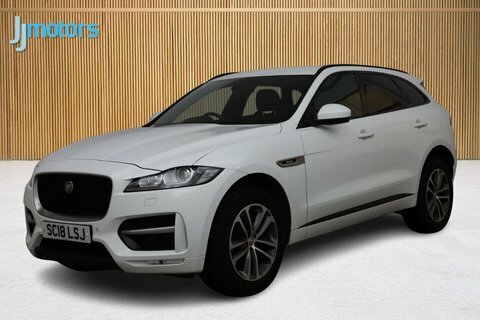 Jaguar F-Pace 2.0 D180 R-sport White #6