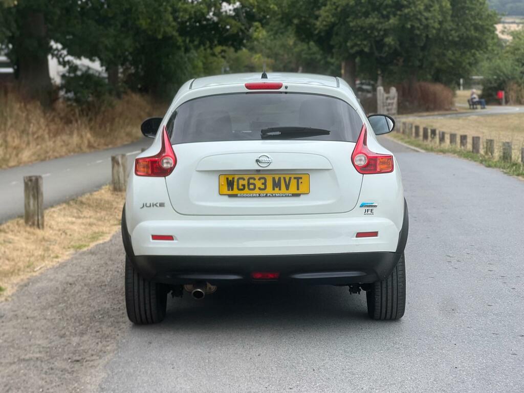 Nissan Juke N-tec Dci WG63MVT White #5