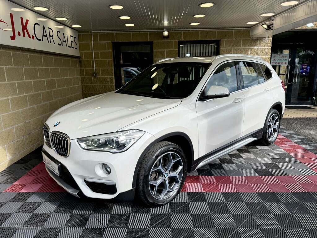 BMW X1 Xdrive 20D Xline Step KT16JTV White #3