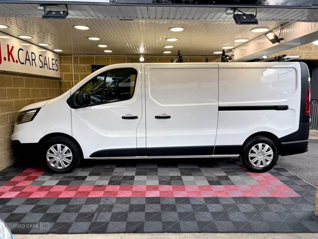 Renault Trafic Ll30 Blue Dci 130 Start Van NU73MKJ White #6