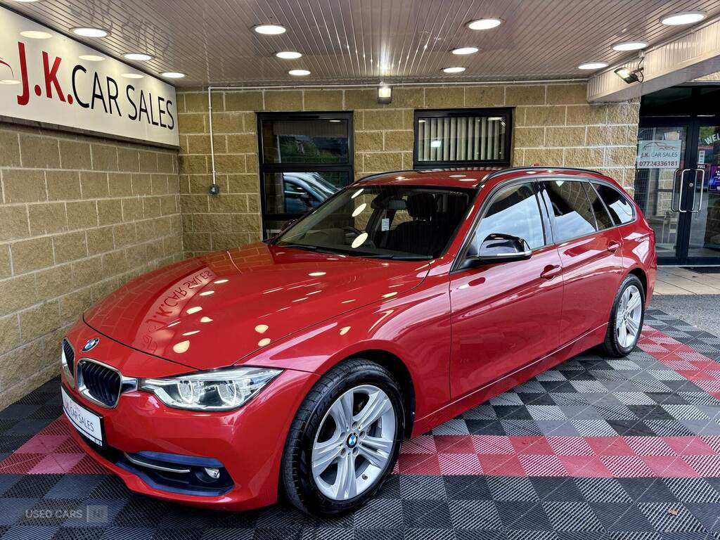 BMW 3 Series 318I Sport Step KGZ4721 Red #4