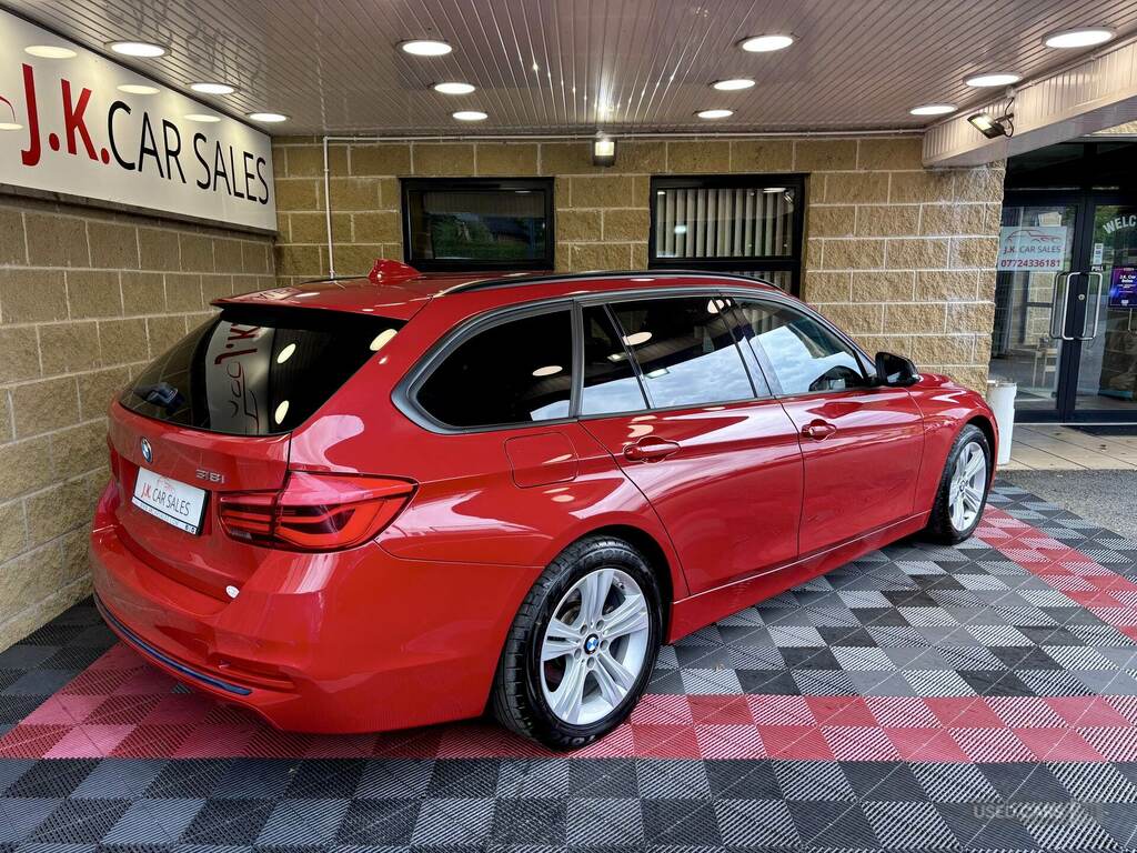 BMW 3 Series 318I Sport Step KGZ4721 Red #2