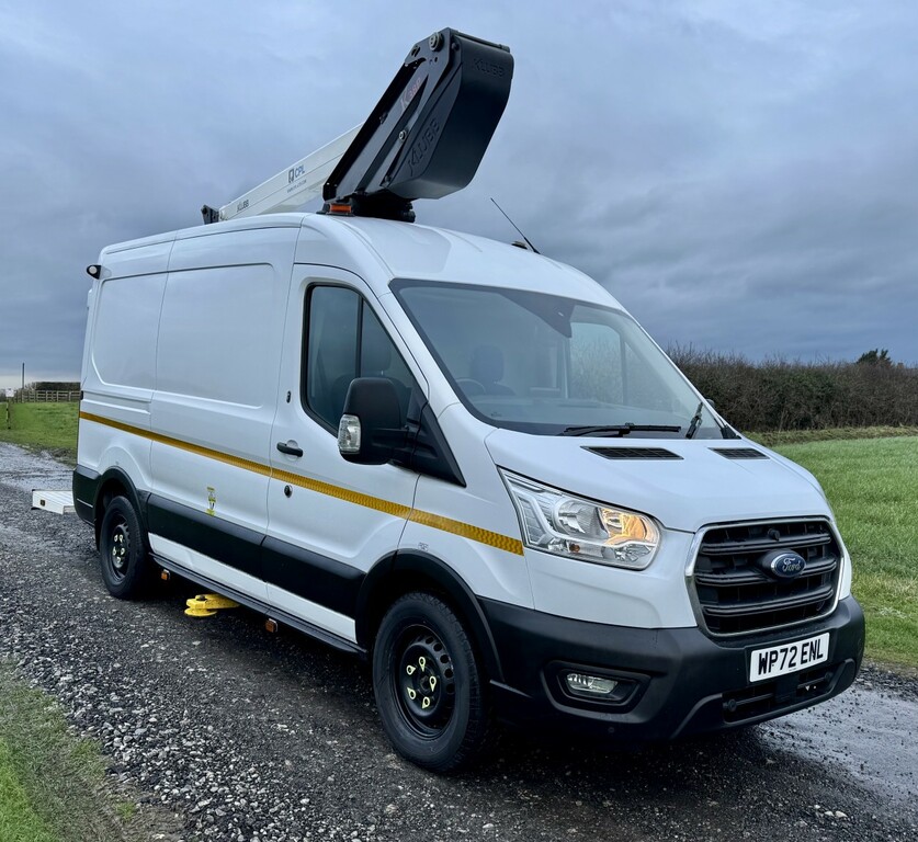 Ford Transit Custom 2.0 Transit Trend Van 350 L2 2.0L Cpl Access Platf WP72ENL White #2