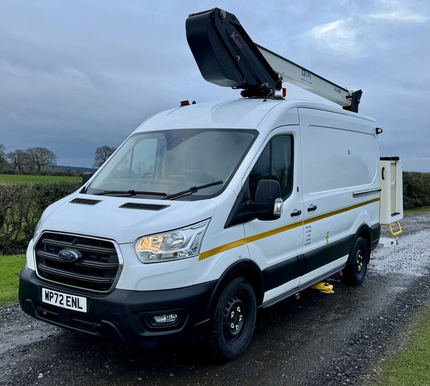 Ford Transit Custom 2.0 Transit Trend Van 350 L2 2.0L Cpl Access Platf WP72ENL White