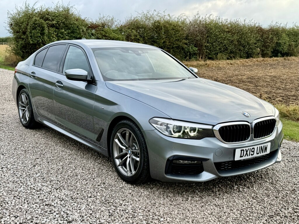 BMW 5 Series 2.0 520D M Sport Saloon 2019 Blue