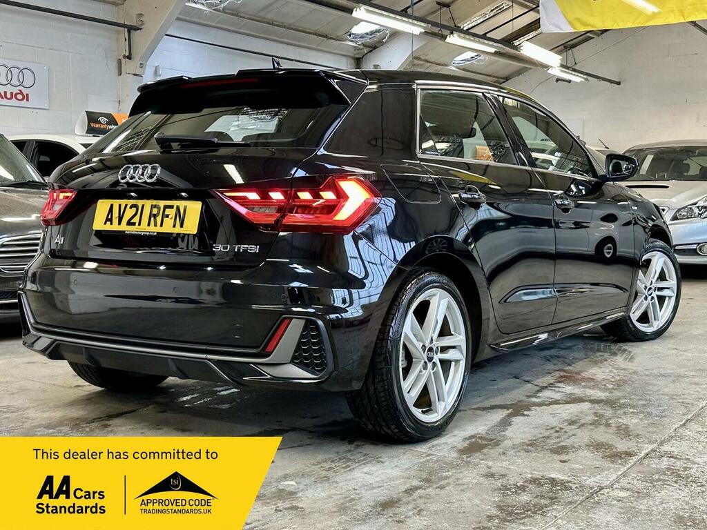 Audi A1 1.0 Tfsi 30 S Line Sportback S Tronic Euro 6 Ss Black #4