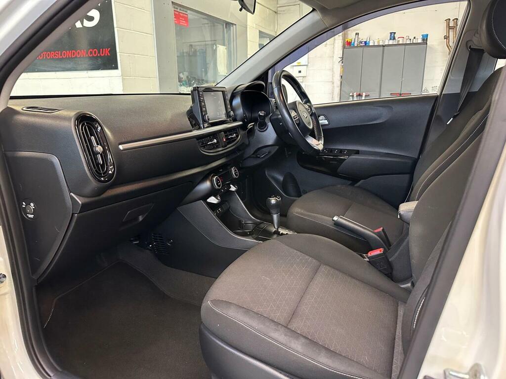 Kia Picanto Hatchback Black #12