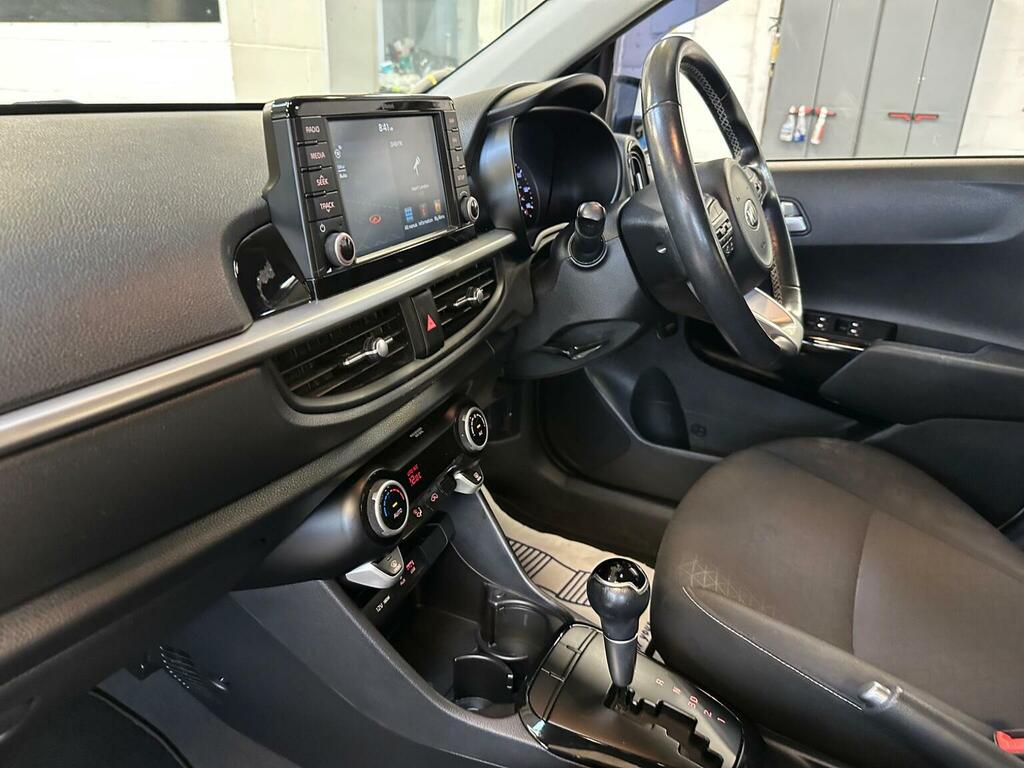 Kia Picanto Hatchback Black #11
