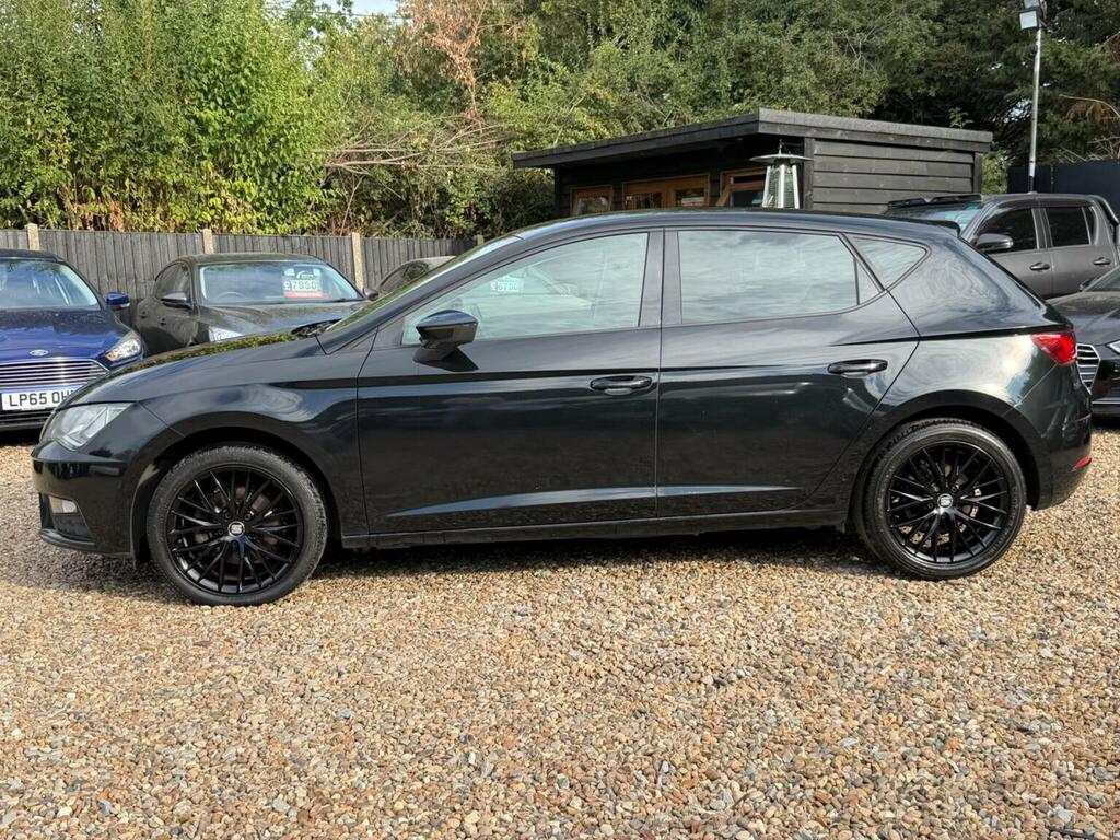 Seat Leon Hatchback 1.6 Tdi Se Dynamic Euro 6 Ss 201 YF19XLH Black #6