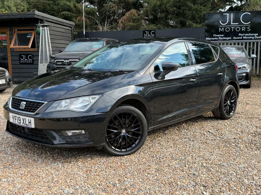 Seat Leon Hatchback 1.6 Tdi Se Dynamic Euro 6 Ss 201 YF19XLH Black #5