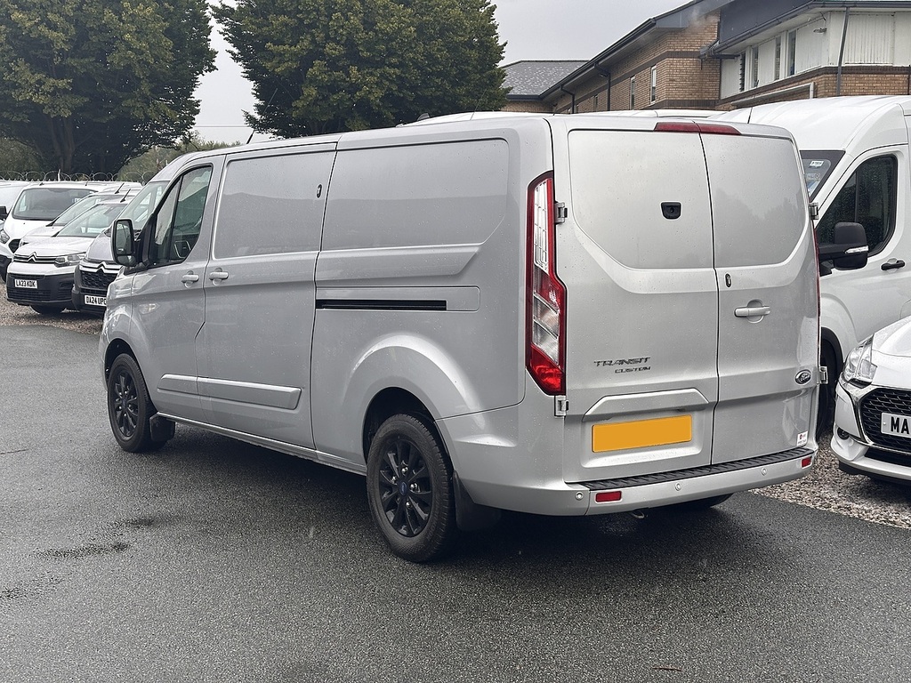 Ford Transit Custom 300 Ecoblue Limited L2h1 Euro 6 130Ps 2023 U2796 LD23RUR Silver #6