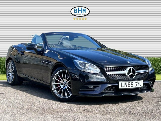 Mercedes-Benz SLC 2019 2.0 Slc200 Gpf Amg Line Convertible Petro Black