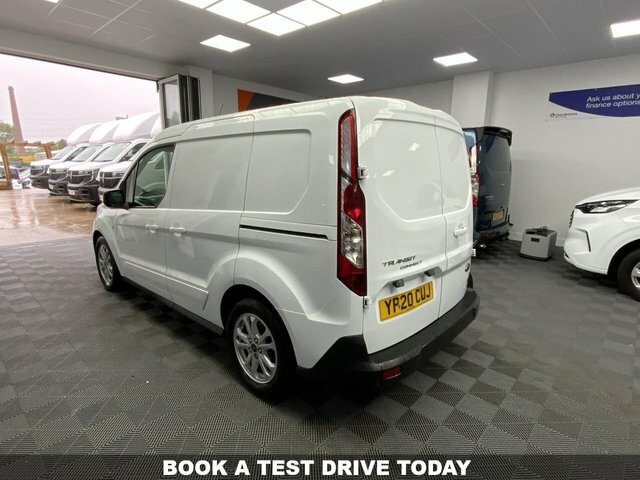 Ford Transit Connect 1.5 200 Ecoblue Limited White #4