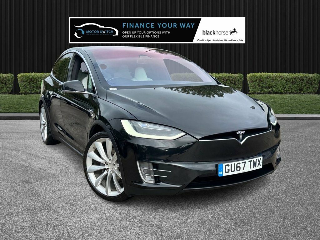 Tesla Model X Suv Black #5