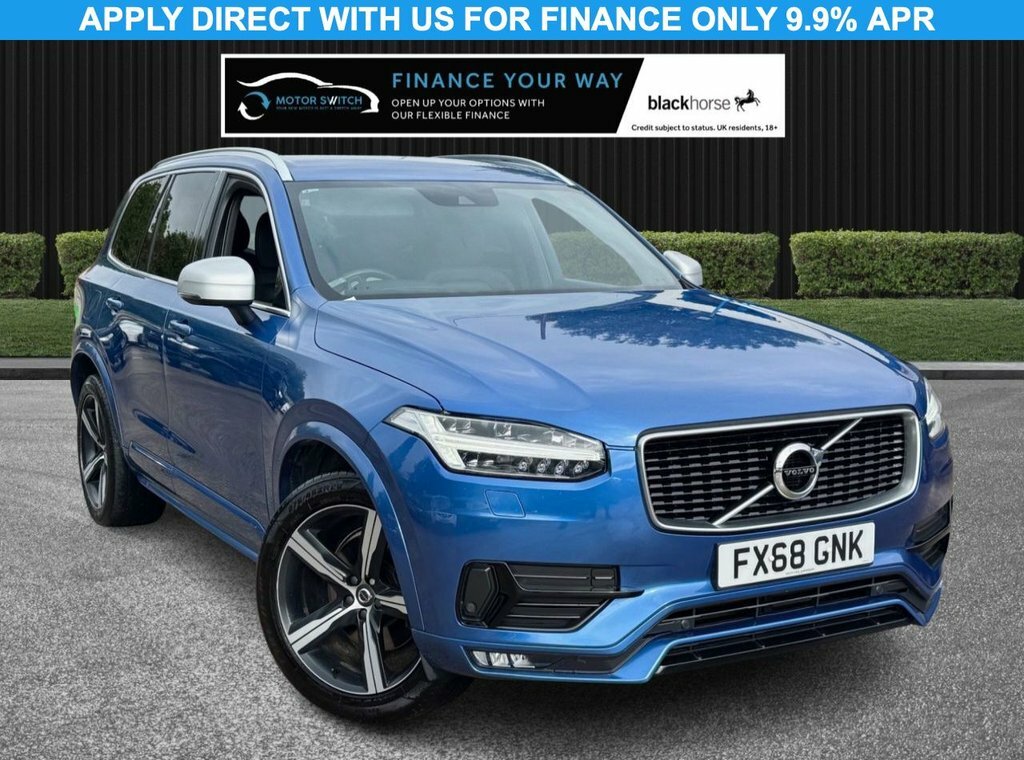 Volvo XC90 2L R-design Blue