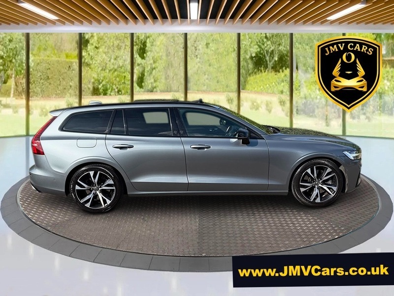 Volvo V60 Estate 2.0 B6 Mhev R-design Awd Euro 6 Ss GN70OCX Grey #2