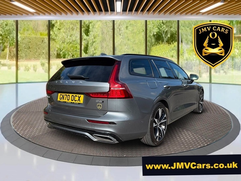Volvo V60 Estate 2.0 B6 Mhev R-design Awd Euro 6 Ss GN70OCX Grey #6