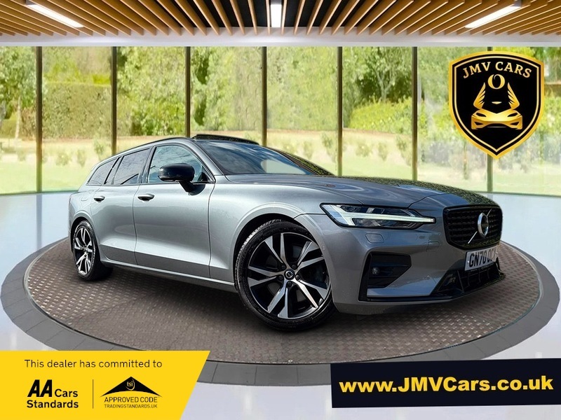 Volvo V60 Estate 2.0 B6 Mhev R-design Awd Euro 6 Ss Grey