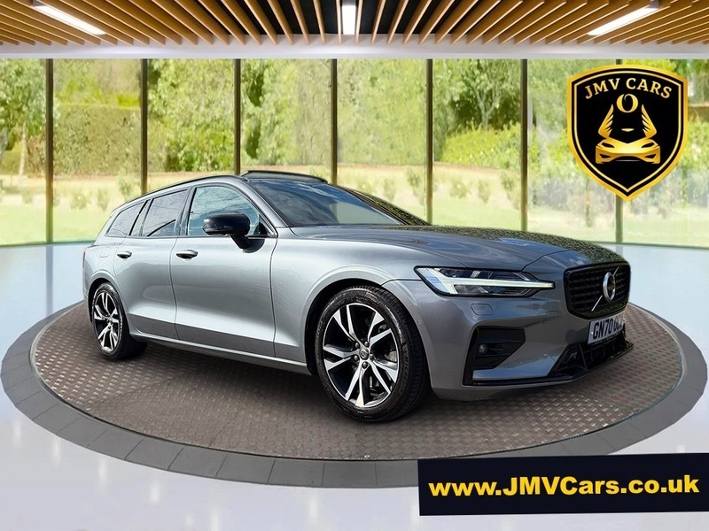 Volvo V60 Estate 2.0 B6 Mhev R-design Awd Euro 6 Ss GN70OCX Grey #5