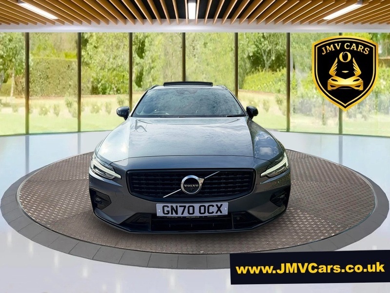 Volvo V60 Estate 2.0 B6 Mhev R-design Awd Euro 6 Ss GN70OCX Grey #3