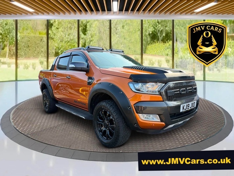 Ford Ranger Pickup 3.2 Tdci Wildtrak 4Wd Euro 6 2019 KJ19JXO Orange #6